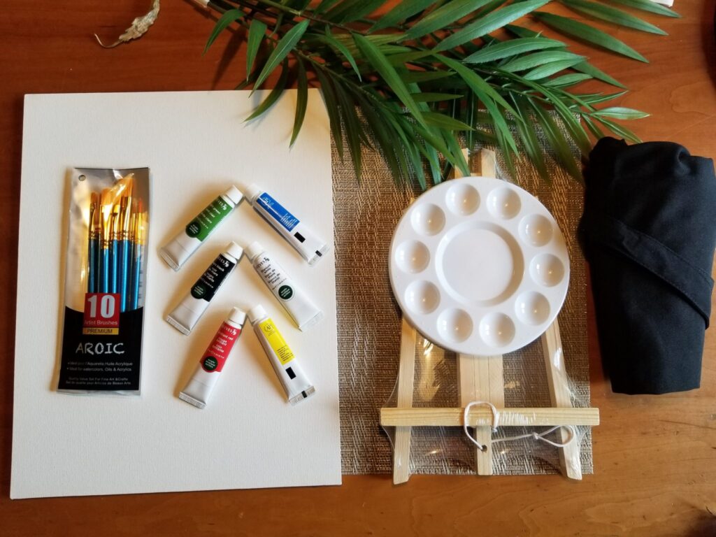 paint and sip kit for teams